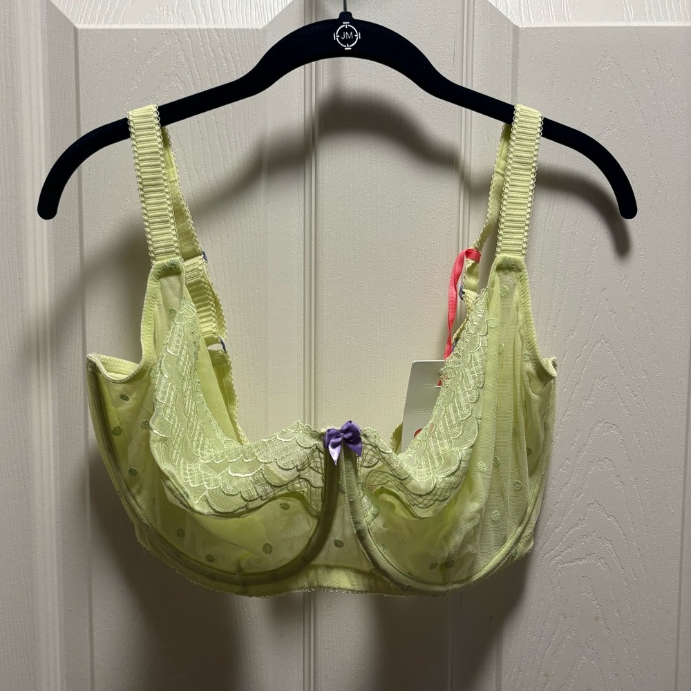NEW Cleo by Panache | Light Lime Marcie Balconnet Sz 34J UK 34M US
